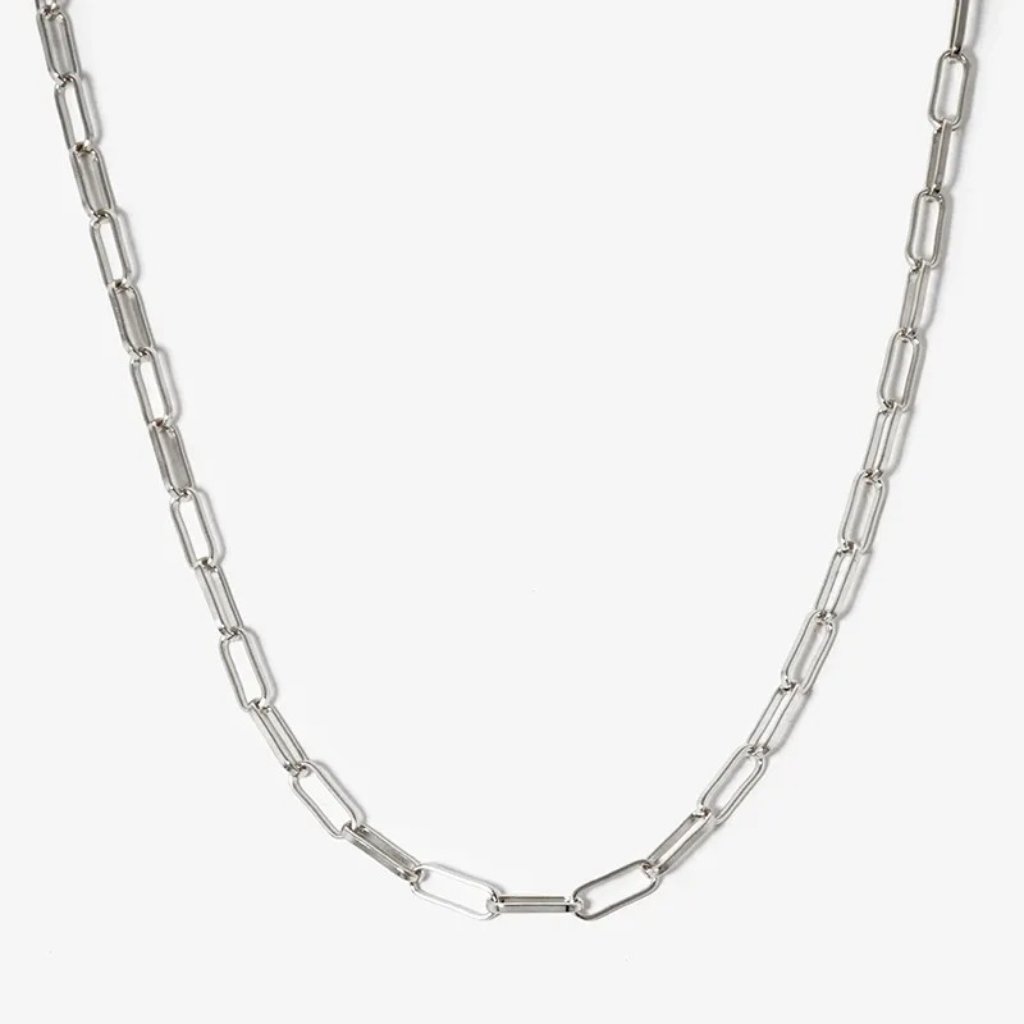 18k Gold Dipped 10mm Matte Gold Necklace 89$